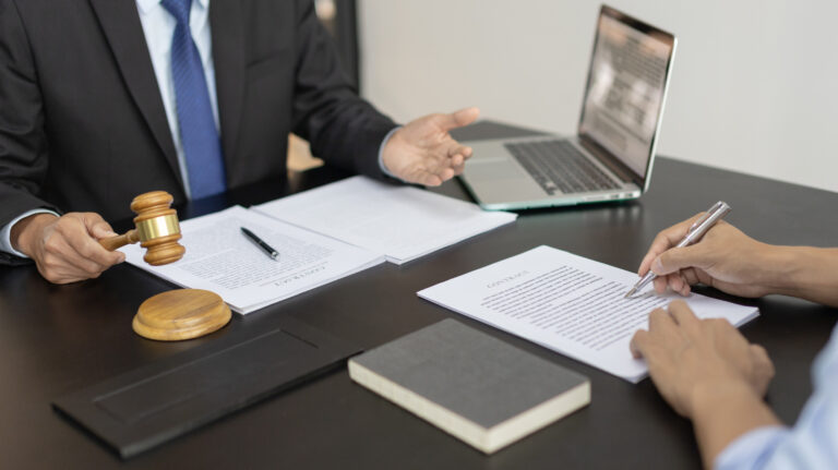 A solicitor starts legal proceedings on behalf of a client, ensuring efficient management of the case.